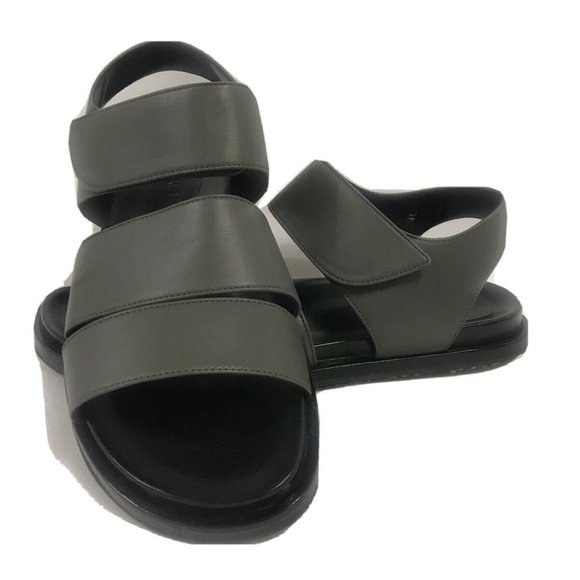 MARNI FUSSBETT SANDAL DARK GREY SIZE 11 / 41 EU